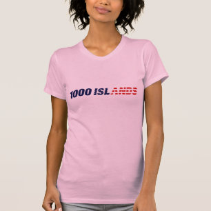 1000 Islands USA Dames T T-shirt