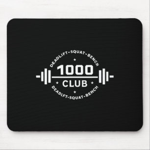 1000 Lb Club Lichaam Bouwen Workout Gym Gewichthef Muismat