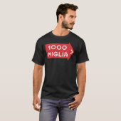 1000 Miglia logo de course T-shirt classique (Devant entier)