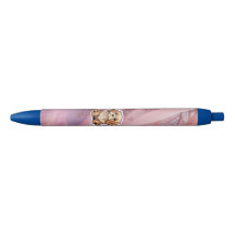 1000 Pennen met leuke Golden Retriever logo