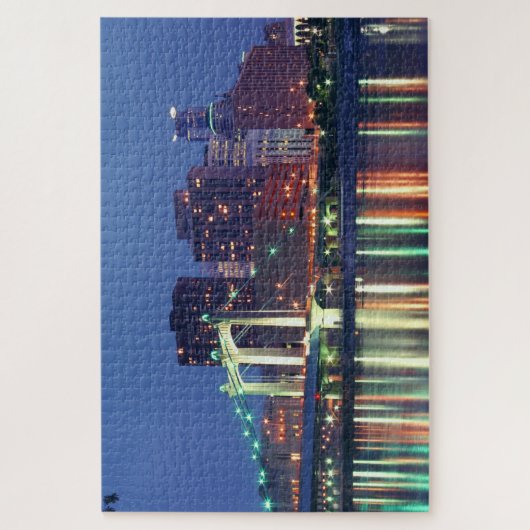 1000 pièces Minneapolis Skyline Jigsaw Puzzles (Vertical)