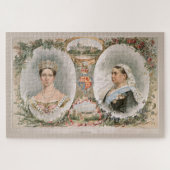 1000 pièces Queen Victoria Golden Jubilee Puzzle (Horizontal)