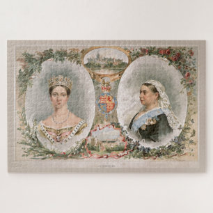 1000 pièces Queen Victoria Golden Jubilee Puzzle
