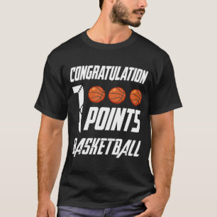 1000 punten Basketball Scorer High School Basketba T-shirt