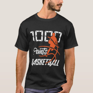1000 punten Basketball Scorer High School Basketba T-shirt