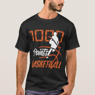 1000 punten Basketball Scorer High School Basketba T-shirt