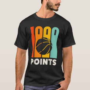 1000 punten Basketball Scorer High School Basketba T-shirt