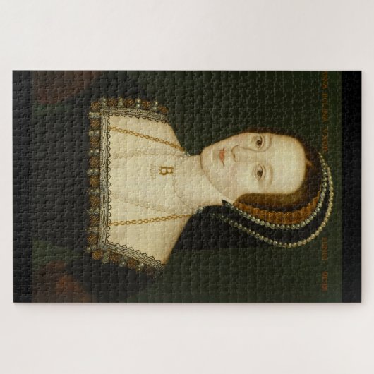 1000-stuk Anne Boleyn Portrait Jigzaag Puzzle Legpuzzel (Horizontaal)