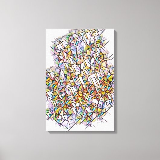 1000 stuks kleur canvas afdruk (Voorkant)