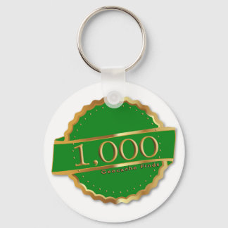 1000 VINDT HET BEREIKEN VAN SOORT GEOCACHING SLEUTELHANGER