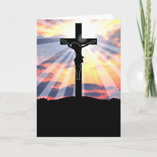 10015 Jezus Christus Kruis Calvariekruisiging Kaart