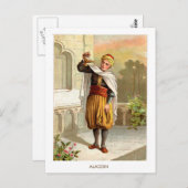 1001 Arabische nachts: Aladdin Briefkaart (Voorkant / Achterkant)
