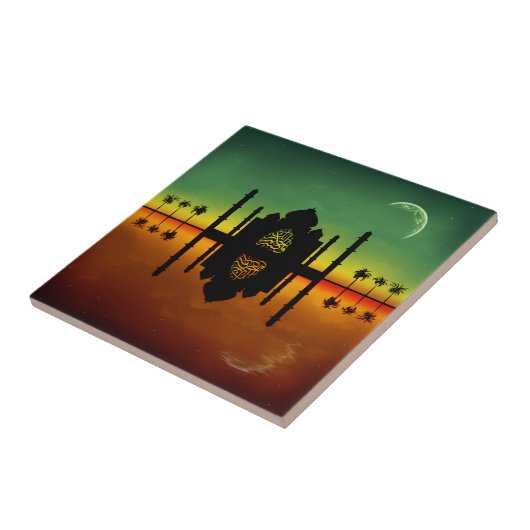 1001 Oriental Night Reflection Tegeltje (Zijkant)