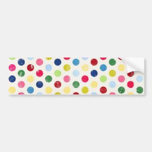 1009 DE STIPPEN VAN DE REGENBOOG OMCIRKELT BUMPERSTICKER