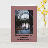 100_2109, Gelukwensen op uw Afstuderen! … Kaart (Gele Bloem)