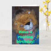 100_2709, Een brullende verjaardag! Kaart (Gele Bloem)