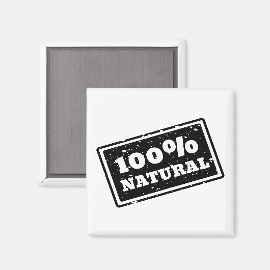 100% aimant naturel (Recto/Verso)