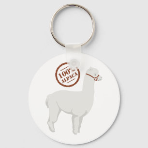 100% Alpaca Sleutelhanger