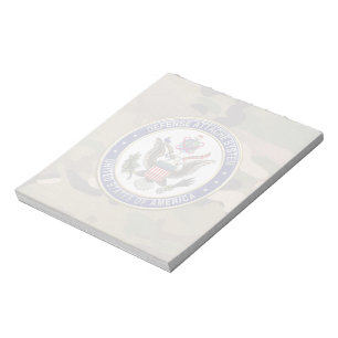 [100] Amerikaanse Defensieattaché System (DAS) Emb Notitieblok