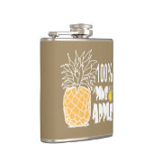 100% ananas heupfles (Rechts)