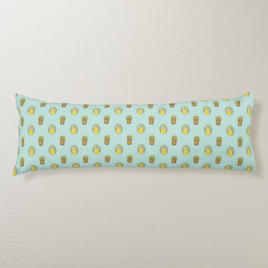 100% ananas lichaamskussen (Voorkant)