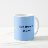 100 Ans 100e Anniversaire Jalon Mug (Devant droit)