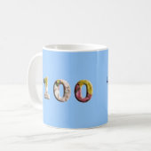 100 Ans 100e Anniversaire Jalon Mug (Devant gauche)