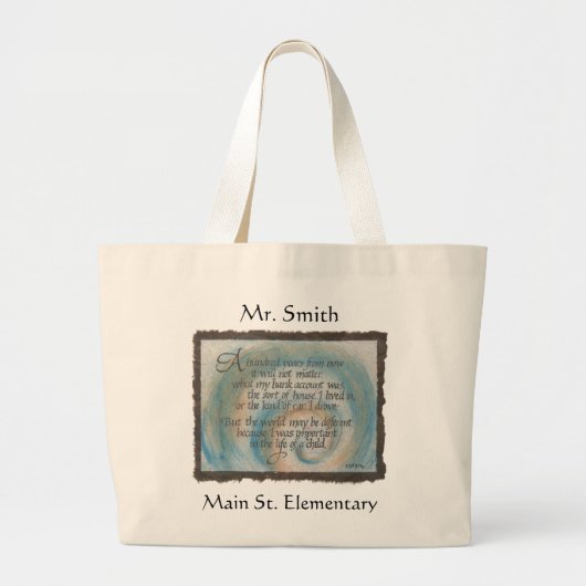 100 ans de citation de sac fourre-tout à (Devant)