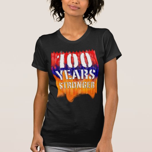 100 ans le T-shirt de femmes arméniennes plus (Devant)