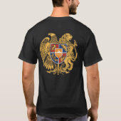 100 ans le T-shirt d'hommes arméniens plus forts (Dos)