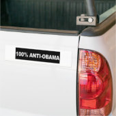 100% anti-Obama Bumpersticker (Op Truck)