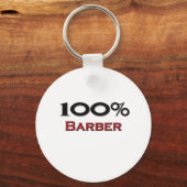 100 % Barber Sleutelhanger (Voorkant)