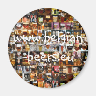 100 Belgische bier Magnet Magneet