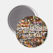 100 Belgische biermagneet Magneet (Voorkant / Achterkant)