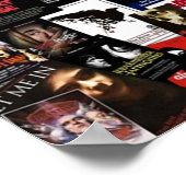 100 Beste Horror-films van All Time Collage Poster (Hoek)