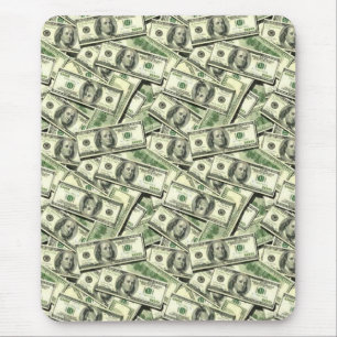 $100 Bills Money Mousepad Muismat