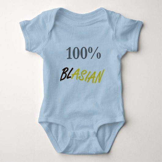 100% Blasiaans Baby Creeper Romper (Voorkant)