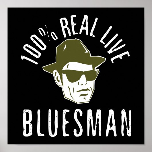 100% Bluesman Print (Voorkant)