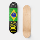 100% BRÉSILIEN JMT USA Skateboard (Recto)