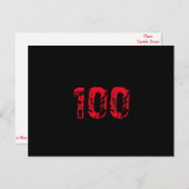 100 Briefkaart (Voorkant / Achterkant)