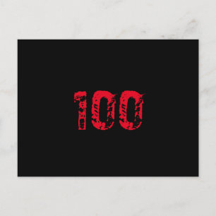 100 Briefkaart