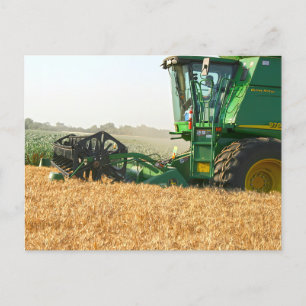 100 Bushel Tarwe Oogst Ansichtkaart Briefkaart