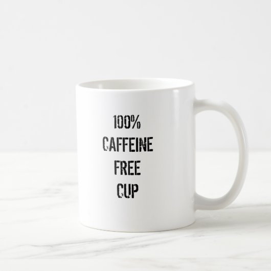 100% CAFFEINE FREE CUP KOFFIEMOK (Rechts)