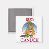 100% Canuck Magneet (Voorkant / Achterkant)