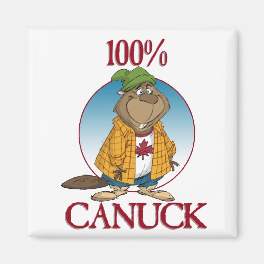 100% Canuck Magneet (Voorkant)
