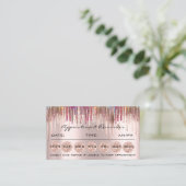 100 Cartes de rappel de rendez-vous Démaquillage L (Debout devant)