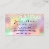 100 Cartes de rappel de rendez-vous Holographe maq (Dos)