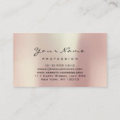 100 Cartes de rappel de rendez-vous SPA Lashes de  (Dos)