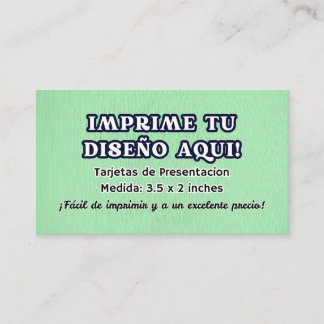 100 Cartes de Visite pour entreprise