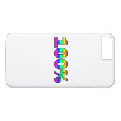 100% Case-Mate iPhone CASE (Achterkant (Horizontaal))